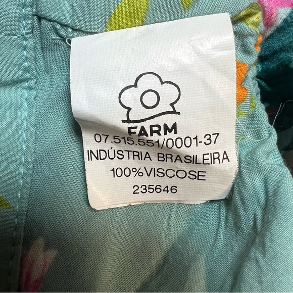 [FARM Rio] Beaded Floral Halter Top - Picture 8 of 10